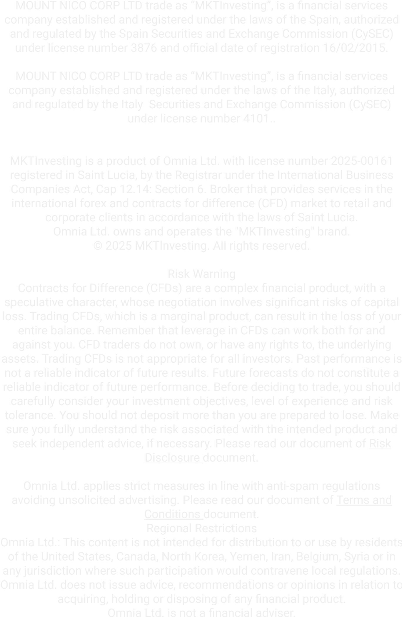 Legal Information Mobile Dark